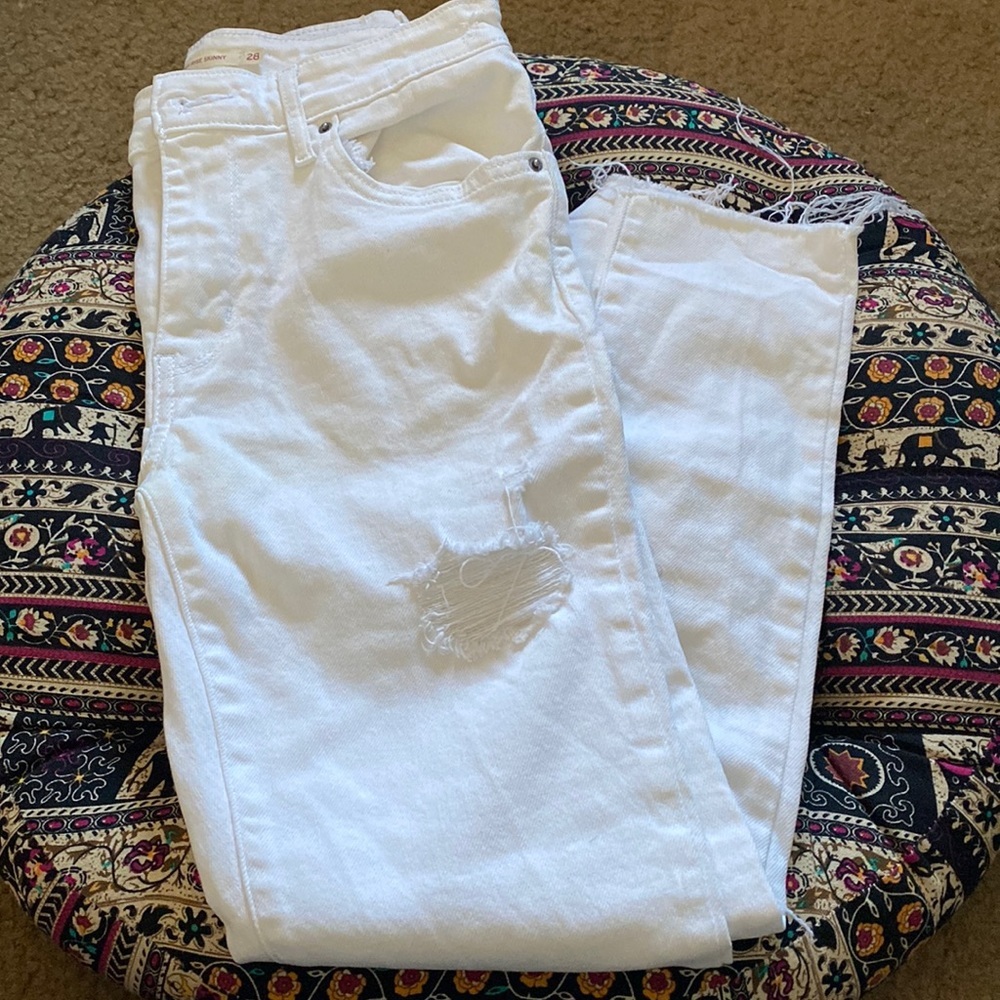 White pants